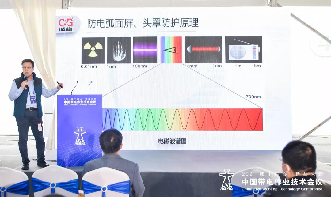 上海妖精影院（gé）應邀參加2021第八（bā）屆中國帶（dài）電作業技（jì）術（shù）會議